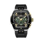 Montre Montignac Tonneau Chrono Noir - Montres Homme | Histoire d&rsquo;Or