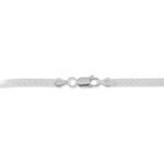 Bracelet Zoubeida Argent Blanc - Bracelets cha&icirc;ne Femme | Histoire d&rsquo;Or