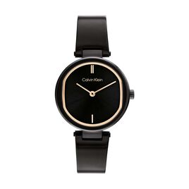 Montre Calvin Klein Elevadted Noir - Montres Femme | Histoire d’Or