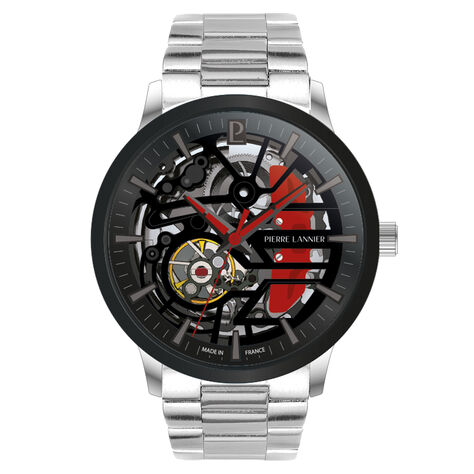 Montre Pierre Lannier Paddock Noir - Nouveautés Homme | Histoire d’Or