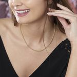 Collier Jany Or Jaune Maille Palmier - Chaines Femme | Histoire d&rsquo;Or