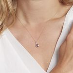 Collier Dalil Or Jaune Amethyste Oxyde - Colliers Femme | Histoire d&rsquo;Or