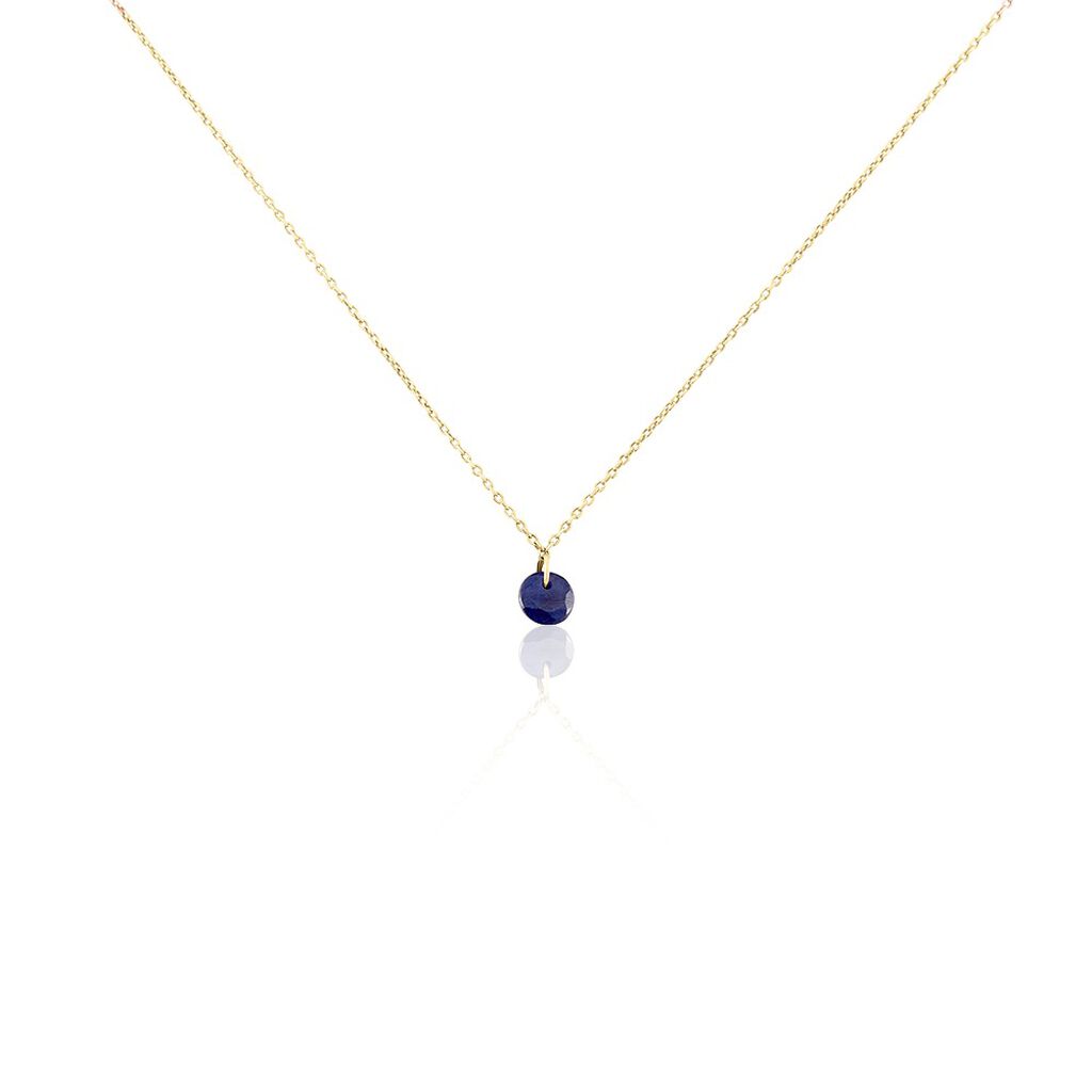 Collier Shakir Or Jaune Saphir - Colliers Femme | Histoire d’Or
