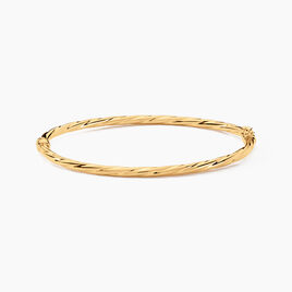 Bracelet Jonc Anaisaae Torsade Or Jaune - Bracelets joncs Femme | Histoire d’Or