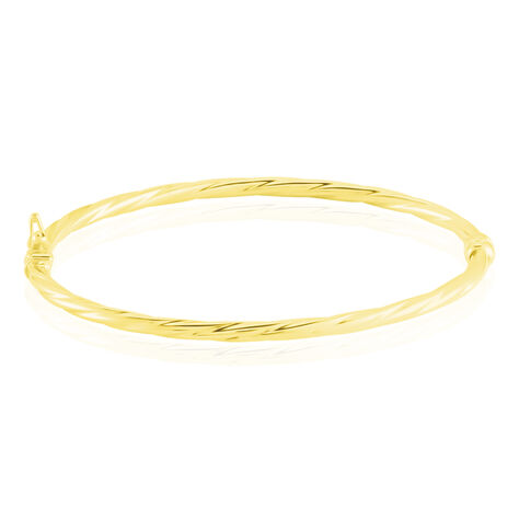 Bracelet Jonc Anaisaae Torsade Or Jaune - Bracelets joncs Femme | Histoire d’Or
