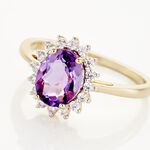Bague Trick Or Jaune Amethyste Et Oxyde - Bagues solitaires Femme | Histoire d&rsquo;Or