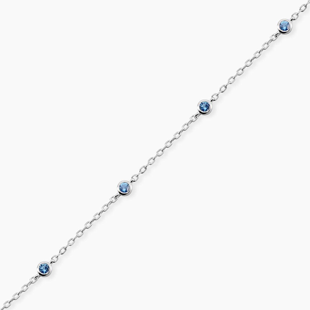 Bracelet Thesee Argent Blanc Oxyde De Zirconium - Bracelets Femme | Histoire d&rsquo;Or