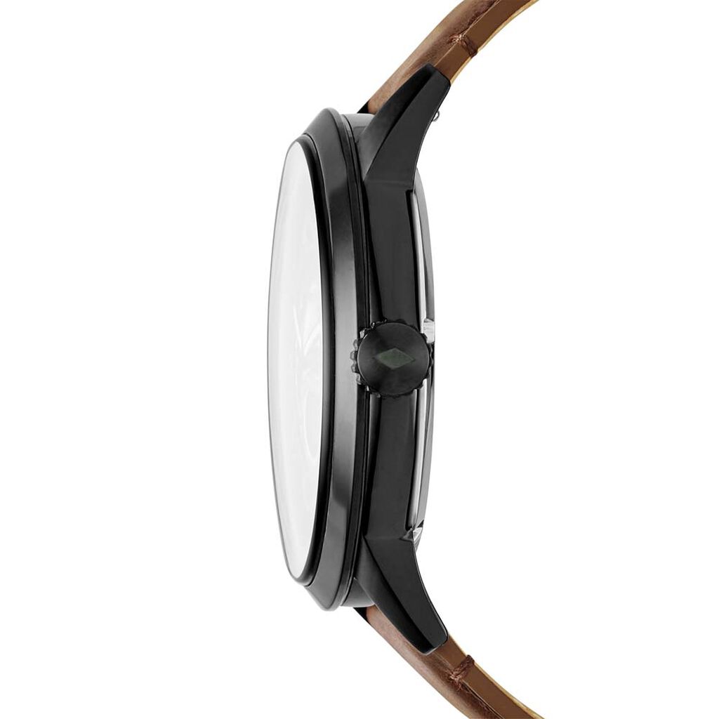 Montre Fossil Townsman Auto Noir - Id&eacute;es cadeaux Homme | Histoire d&rsquo;Or