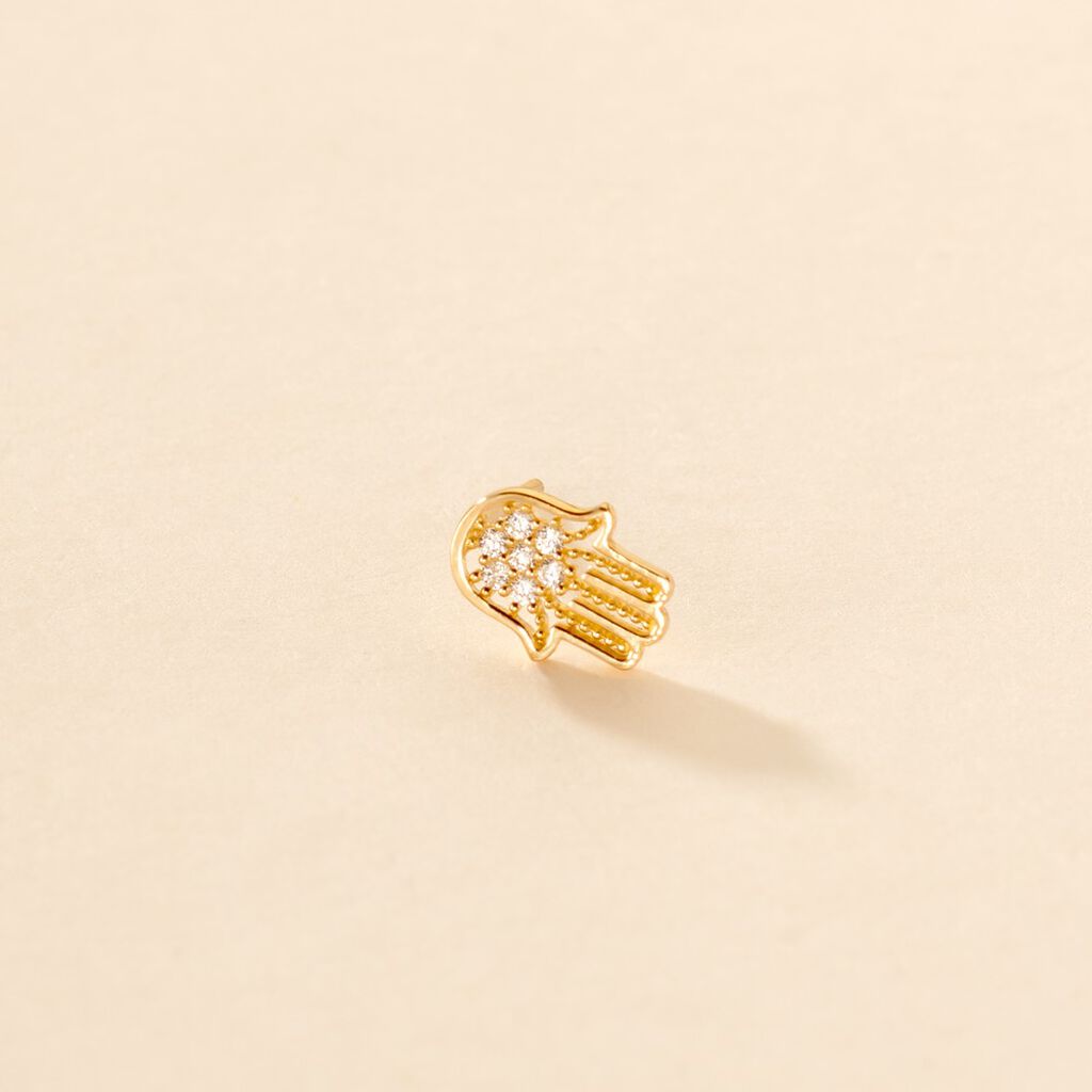 Boucle D'oreille Fachtna Or Jaune Oxyde De Zirconium - Ear cuffs Femme | Histoire d’Or