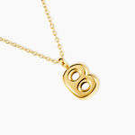 Collier Feliciane Acier Dor&eacute; - Colliers fantaisie Femme | Histoire d&rsquo;Or