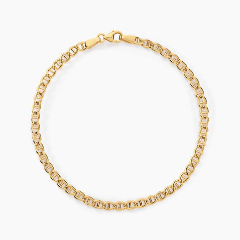 Bracelet Or Jaune Capucin Maille Marine - Bracelets chaîne Femme | Histoire d’Or