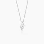 Collier Marnie Or Blanc Diamant - Colliers Femme | Histoire d&rsquo;Or