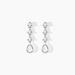Boucles D'oreilles Pendantes Hida Argent Blanc Oxyde De Zirconium - Nouveautés Femme | Histoire d’Or
