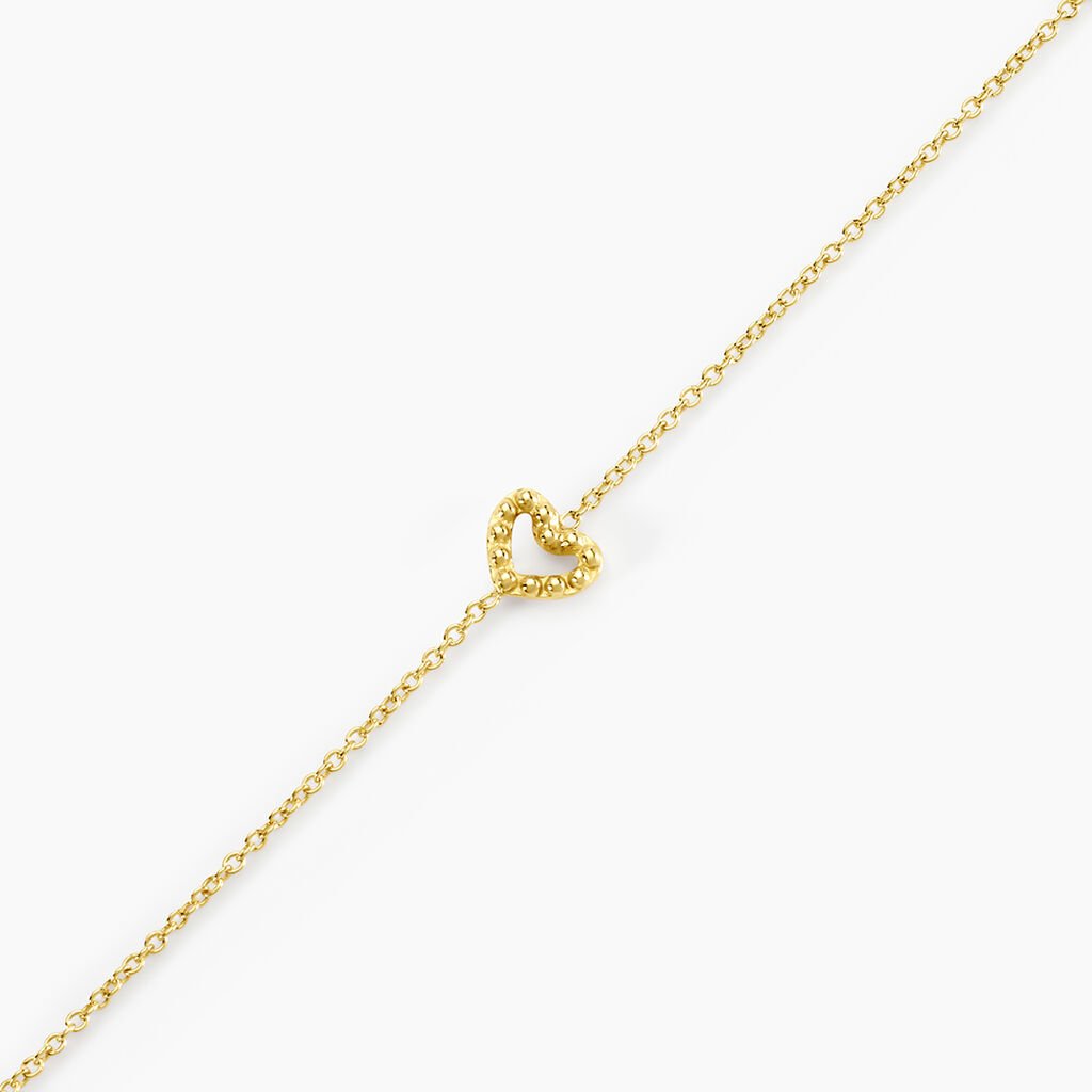 Bracelet Jonc Menel Argent Doré - Nouveautés Femme | Histoire d’Or