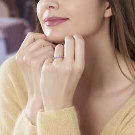 Bague Solitaire Celina Or Blanc Diamant - Bagues solitaires Femme | Histoire d’Or