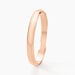 Alliance Meredithe Demi Jonc Classique Or Rose - Alliances Famille | Histoire d’Or