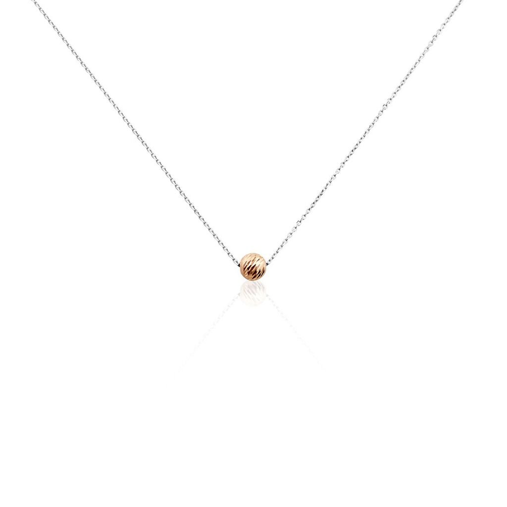 Collier Argent Bicolore Ramiro - Colliers fantaisie Femme | Histoire d’Or