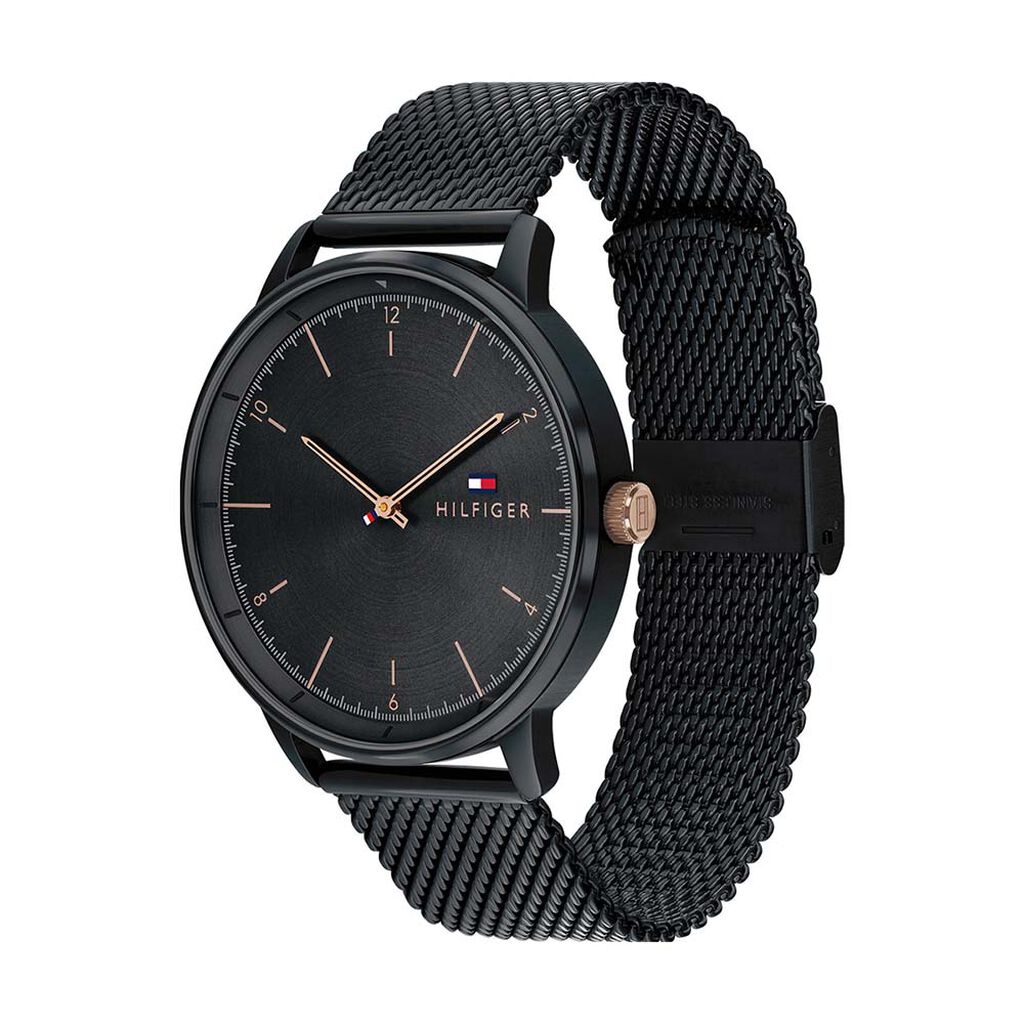 Montre Tommy Hilfiger Noir - Montres Homme | Histoire d’Or