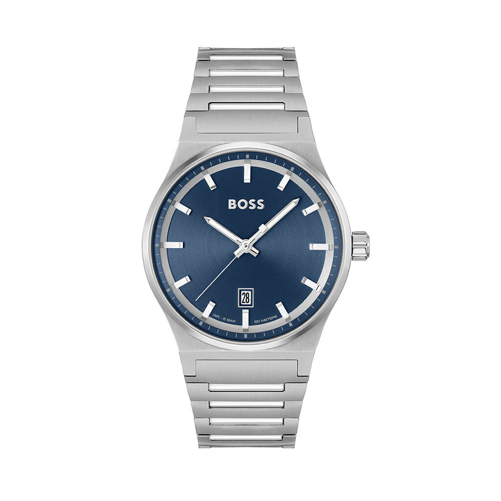 Montre Boss Candor Bleu - Montres Homme | Histoire d’Or