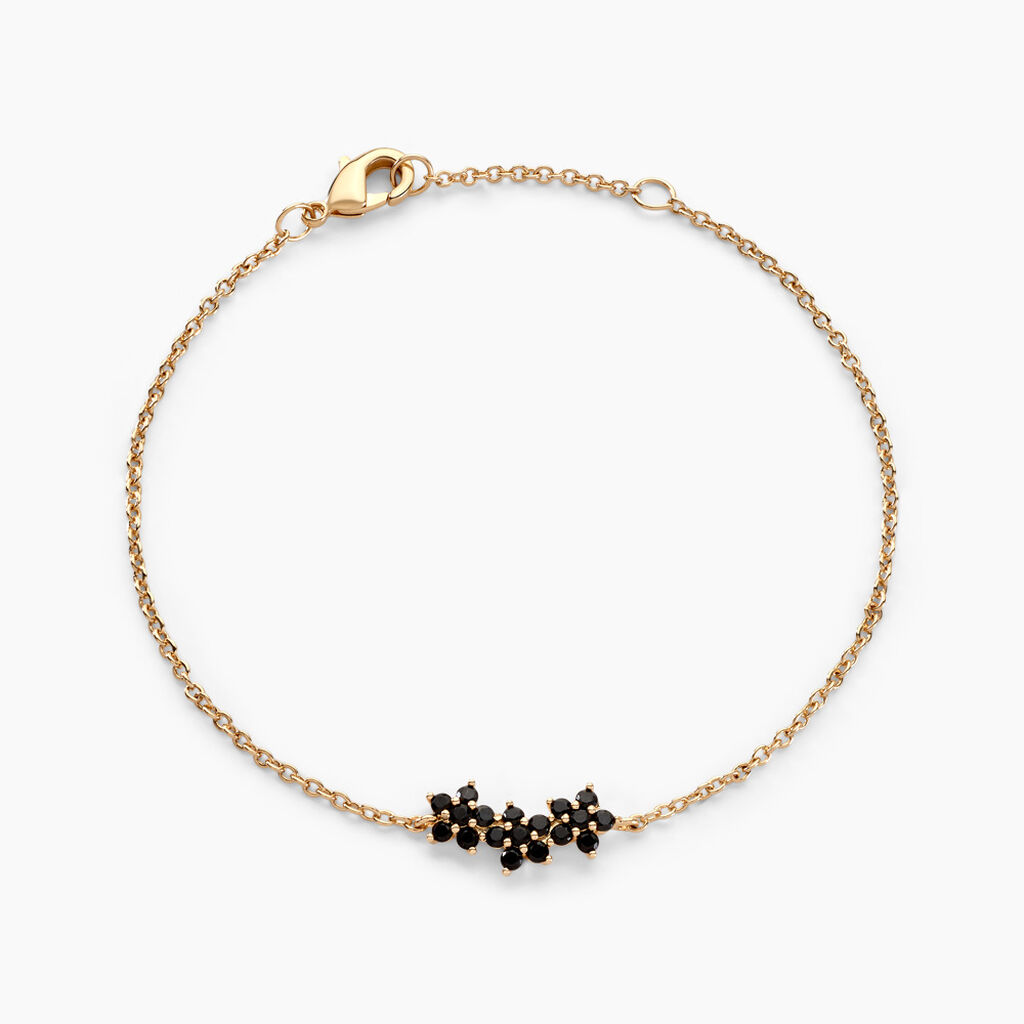 Bracelet Midnight Royalty Plaqué Or Jaune Oxyde De Zirconium - Bracelets Femme | Histoire d’Or