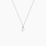 Pendentif Ionia Lettre Or Blanc - Pendentifs Famille | Histoire d&rsquo;Or