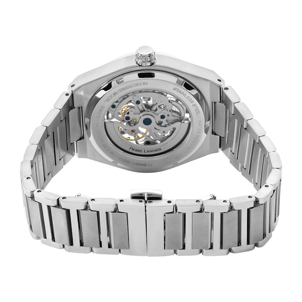 Montre Pierre Lannier Automatic Bleu - Id&eacute;es cadeaux Homme | Histoire d&rsquo;Or