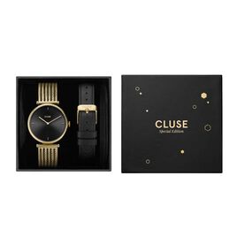 Coffret Montre Cluse Triomphe Noir - Montres Femme | Histoire d’Or