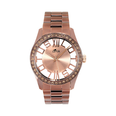 Montre Lotus Trendy Rose - Montres Femme | Histoire d’Or