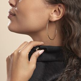 Créoles Dominae Or Jaune - Boucles d'oreilles créoles Femme | Histoire d’Or