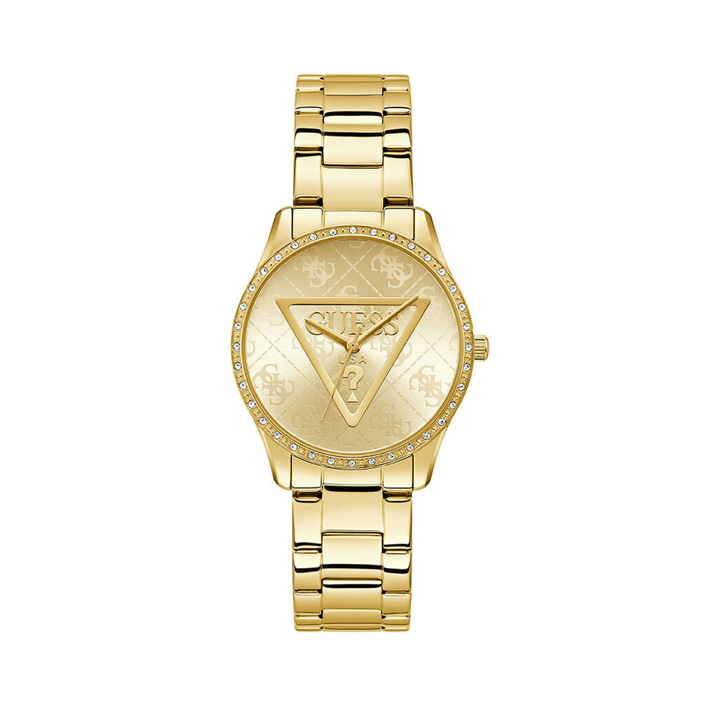 Montre Guess Roxy Champagne - Montres Femme | Histoire d&rsquo;Or