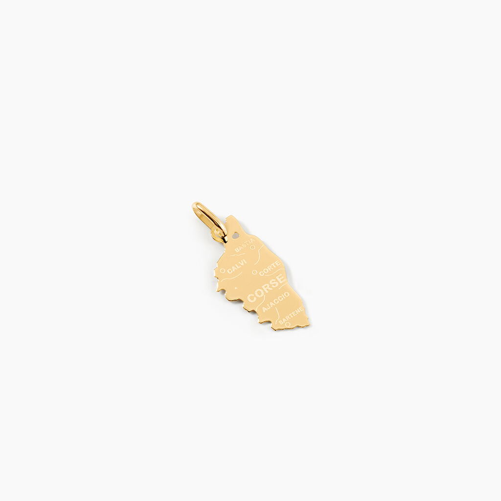 Pendentif Gaietana Corse Or Jaune - Pendentifs Unisex | Histoire d&rsquo;Or