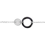 Bracelet Issara Argent Blanc C&eacute;ramique Et Oxyde De Zirconium - Bracelets Femme | Histoire d&rsquo;Or
