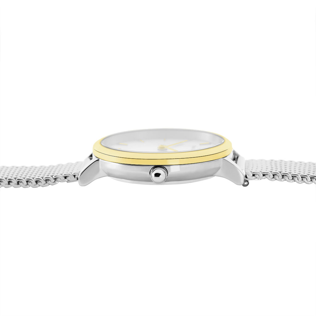 Montre Pierre Lannier Nova Acier Argent&eacute; - Montres Femme | Histoire d&rsquo;Or
