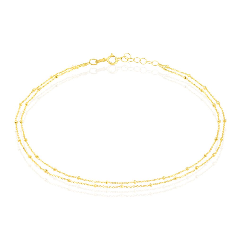 Chaîne De Cheville Dudel Or Jaune - Chaînes de cheville Femme | Histoire d’Or