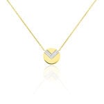 Collier Ruby Or Jaune Diamant - Colliers Femme | Histoire d&rsquo;Or