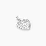 Pendentif Amelot Argent Blanc Oxyde De Zirconium - Pendentifs Femme | Histoire d&rsquo;Or