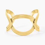 Bracelet Jonc Agostino Acier Jaune - Bracelets Femme | Histoire d&rsquo;Or