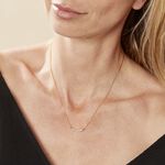 Collier Plaqu&eacute; Or Kumb Oxydes De Zirconium - Colliers fantaisie Femme | Histoire d&rsquo;Or