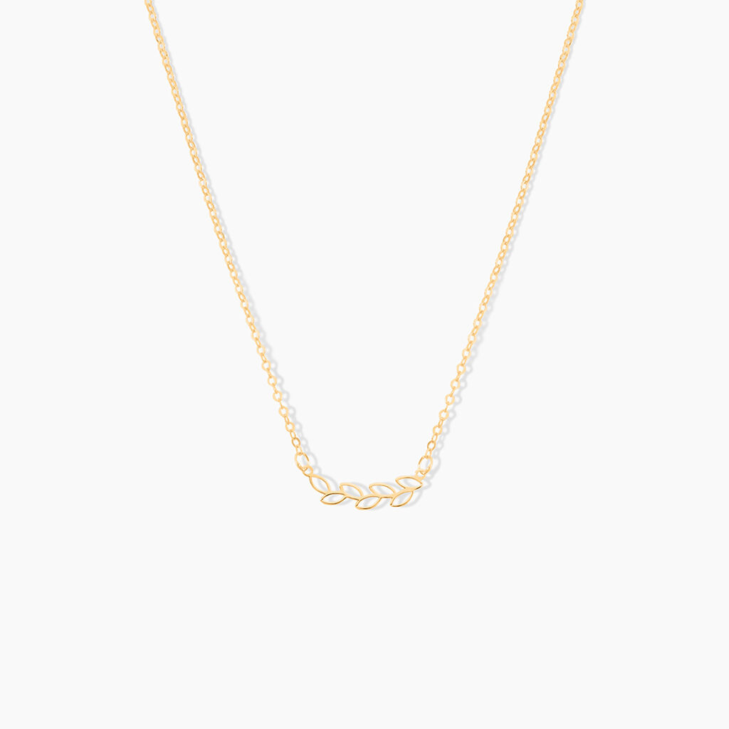 Collier Arachis Or Jaune - Bijoux sans pierre Femme | Histoire d&rsquo;Or