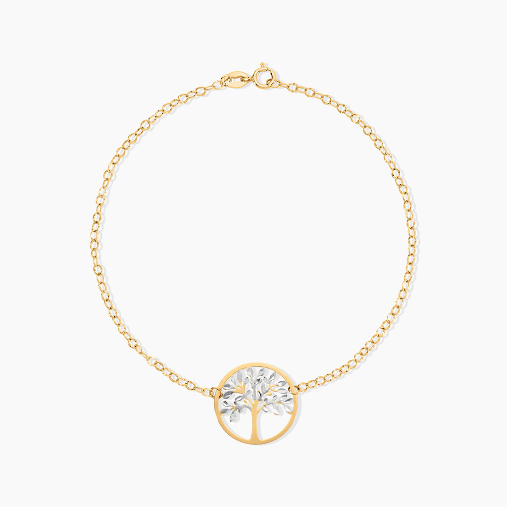 Bracelet Aragorn Or Bicolore - Bracelets Femme | Histoire d’Or