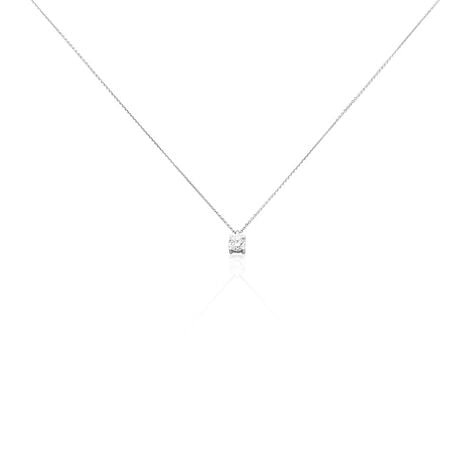 Collier Elfa Or Blanc Diamant - Colliers Femme | Histoire d’Or