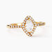 Bague Collection Icone Or Jaune Diamant Synthétique - Bagues solitaires Femme | Histoire d’Or