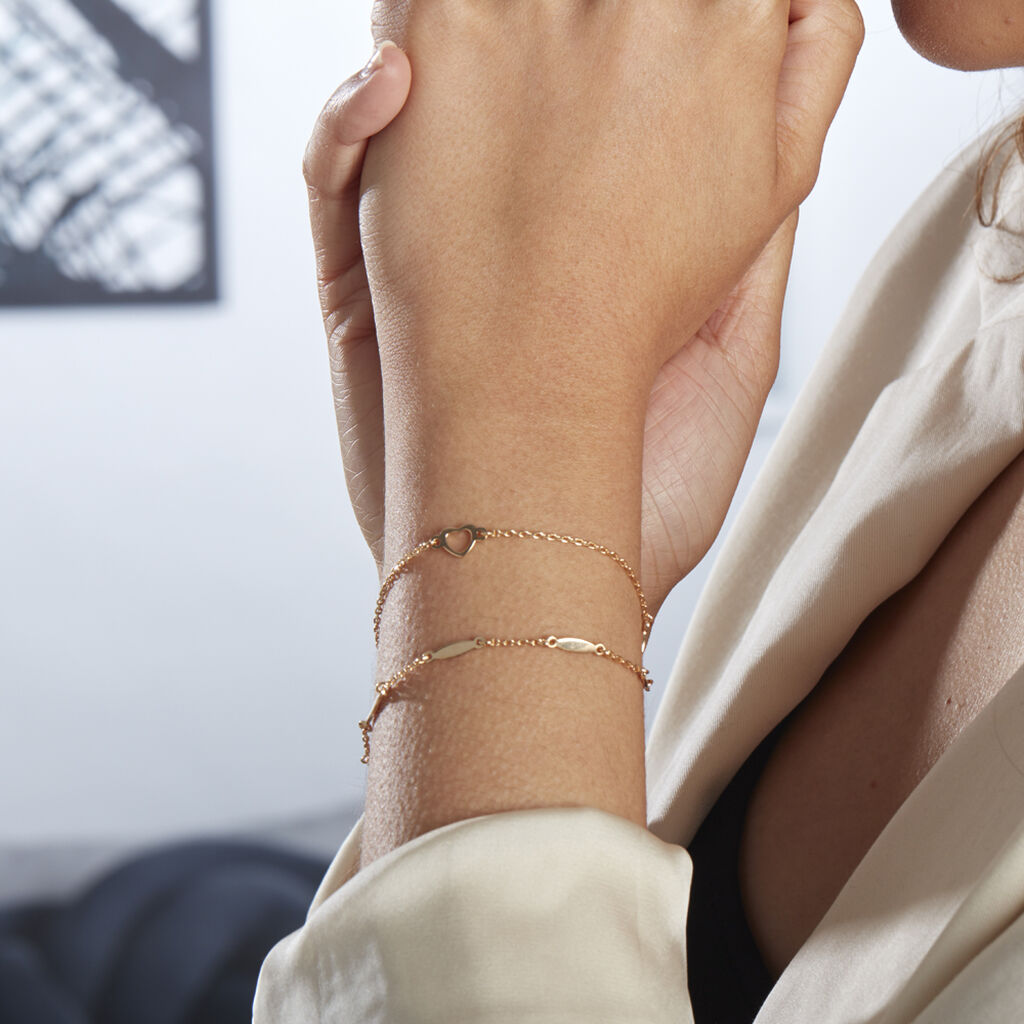 Bracelet Plaqué Or Leore - Bracelets fantaisie Femme | Histoire d’Or