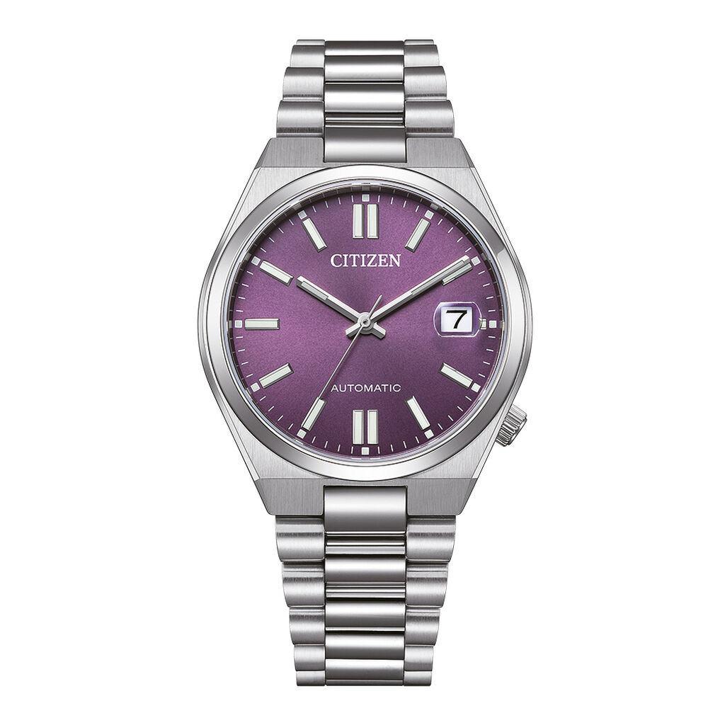 Montre Citizen Tsuyosa 37 Violet - Id&eacute;es cadeaux Unisex | Histoire d&rsquo;Or