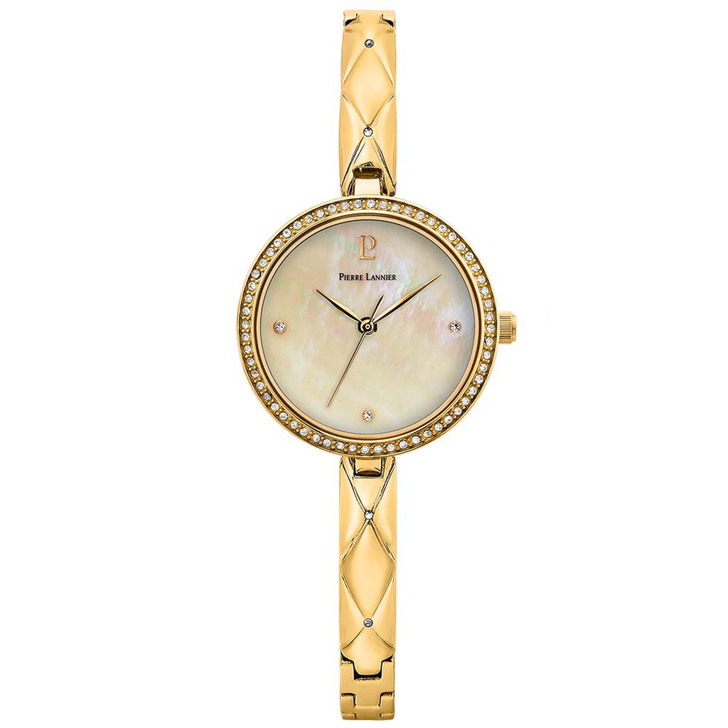 Montre Pierre Lannier Leia Blanc - Montres Femme | Histoire d&rsquo;Or