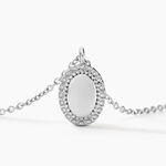 Collier Loa Argent Blanc - Colliers fantaisie Femme | Histoire d&rsquo;Or