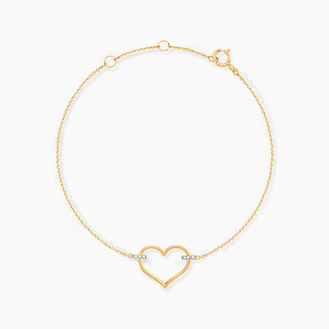 Bracelet Laila Or Jaune Diamant - Bracelets Femme | Histoire d&rsquo;Or