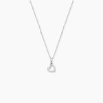 Pendentif Or Blanc Oxyde - Pendentifs Femme | Histoire d&rsquo;Or