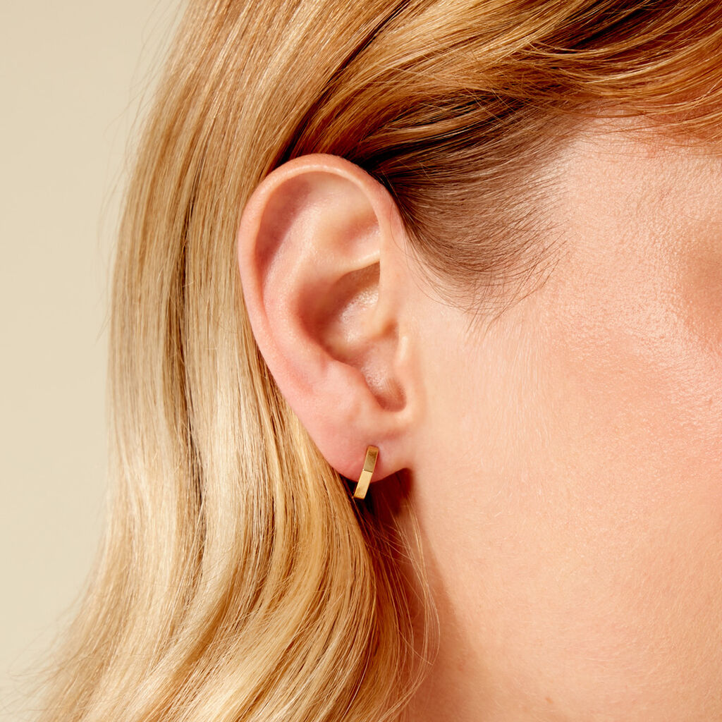 Créoles Cadeyrn Or Jaune - Boucles d'oreilles créoles Femme | Histoire d’Or