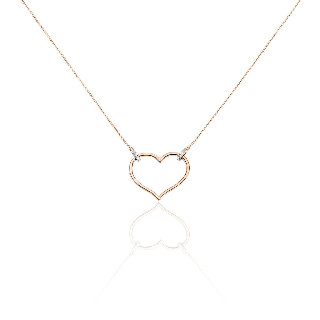 Collier Laila Or Rose Diamant - Colliers Femme | Histoire d’Or